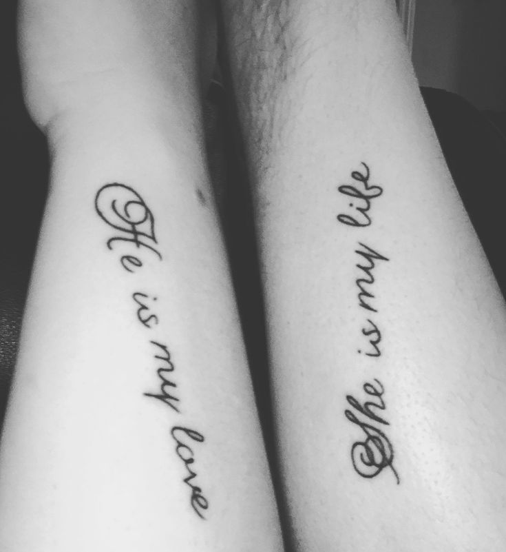 His And Hers Matching Tattoos For Couples Tattoodesigns Matching