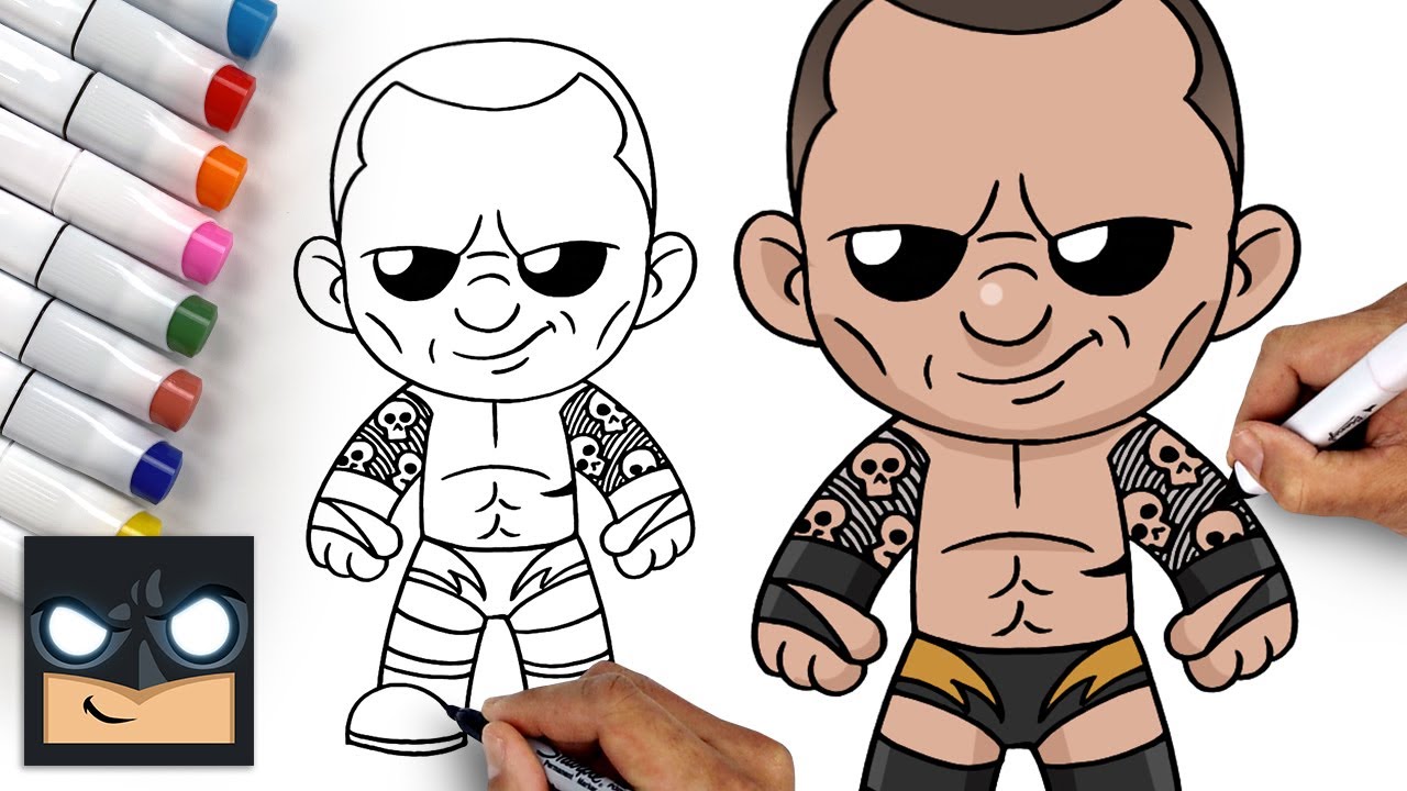 How To Draw Randy Orton From Wwe Youtube