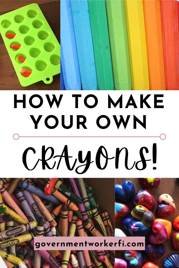 How To Make Amazing Crayons With Crayon Molds