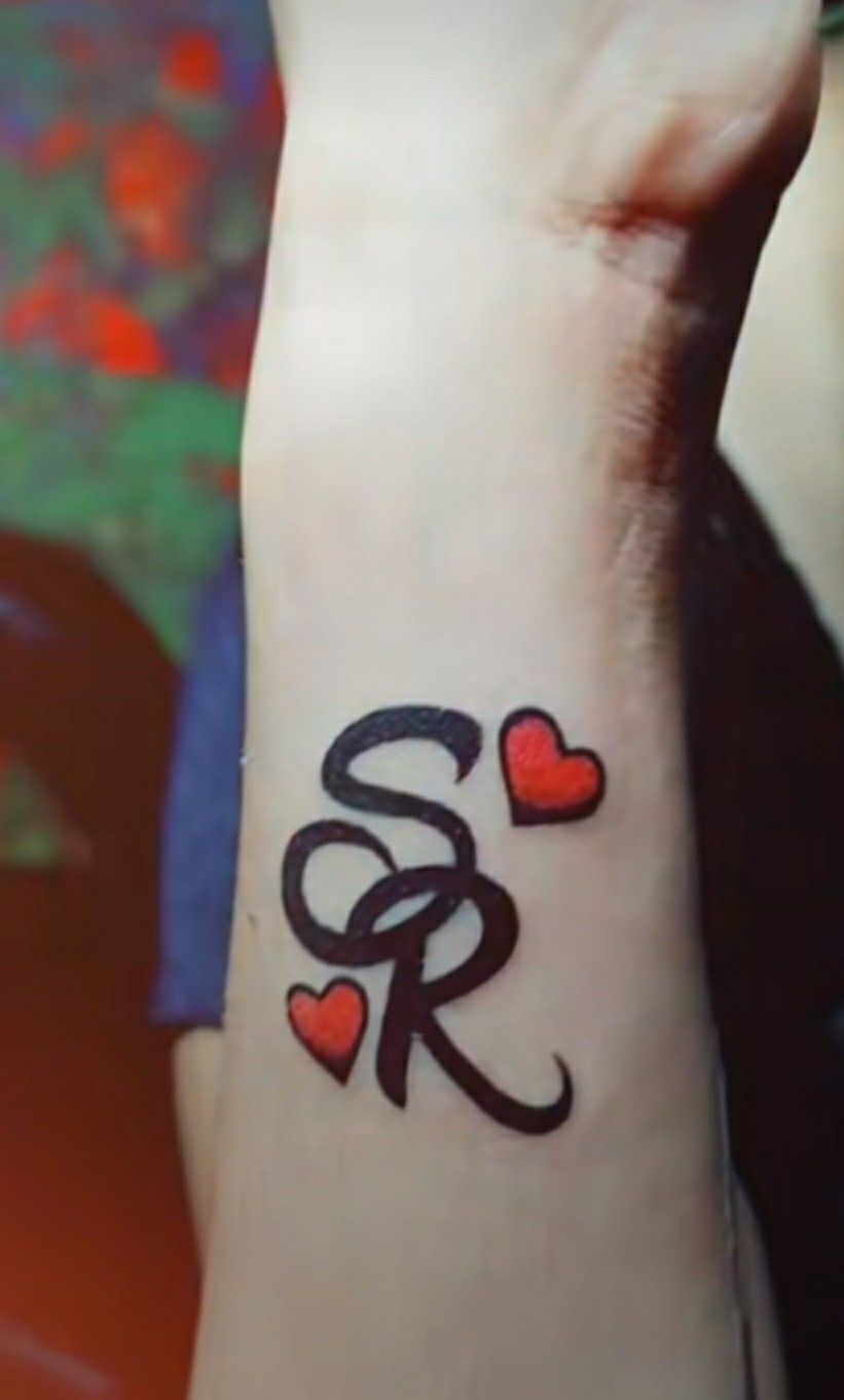 How To Make R Letter Tattoo Designs Temporary Tattoo Of R Letter Make