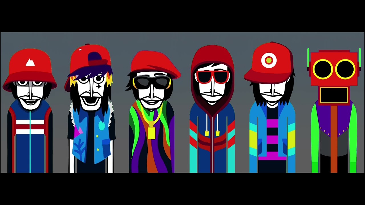 Incredibox All Characters With Headphones Youtube