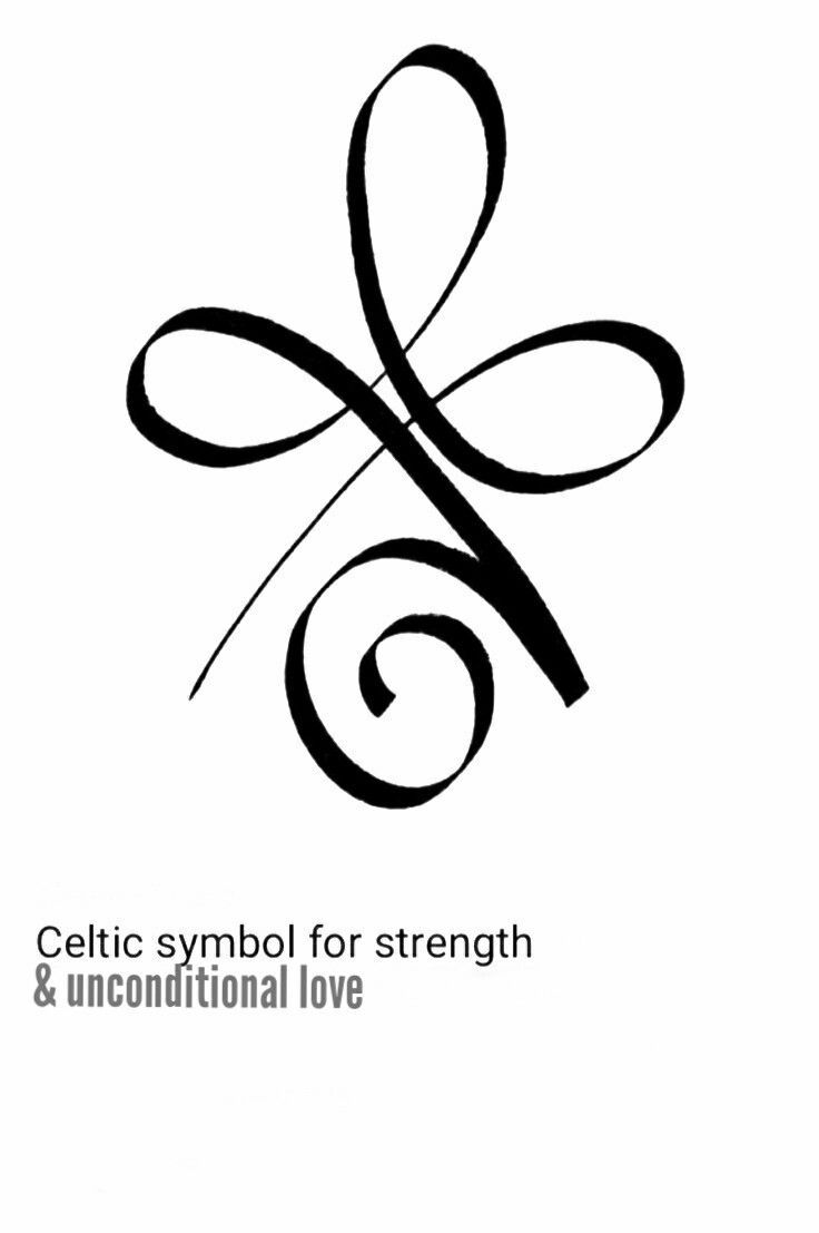 Inner Strength Symbol Tattoo