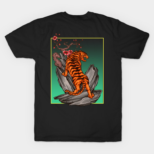 Japanese Inspired Tattoo Style Design Tattoo T Shirt Teepublic