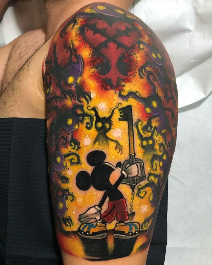 Kingdom Hearts Tattoo Designs