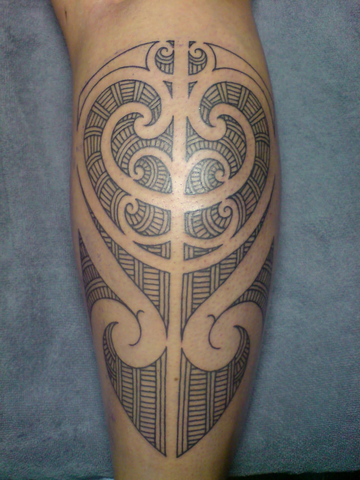 Koru Tattoo Polynesian Turtle Shoulder Tattoo