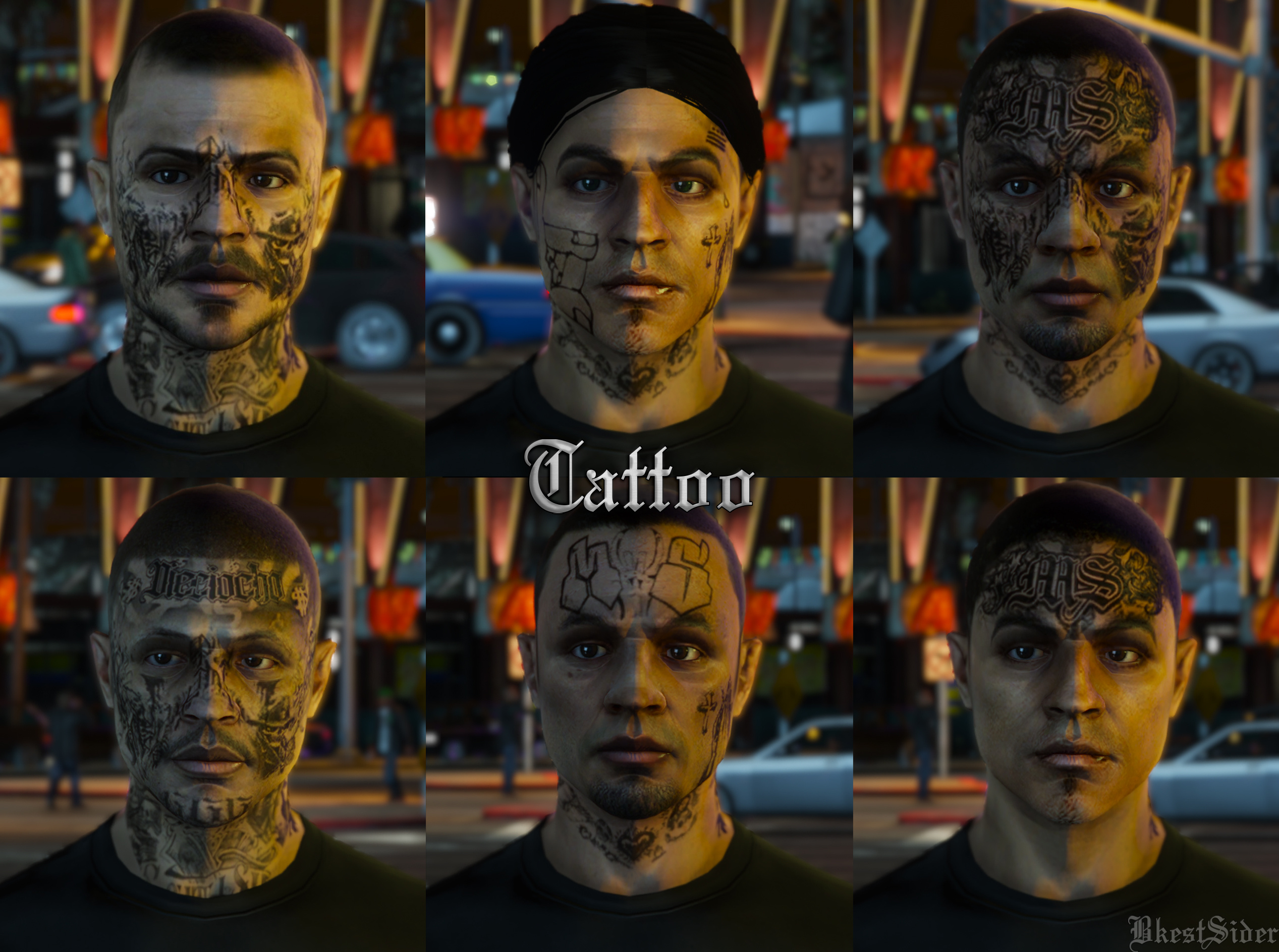 Latino Gangs Tattoos For Mp Male Gta5 Mods Com