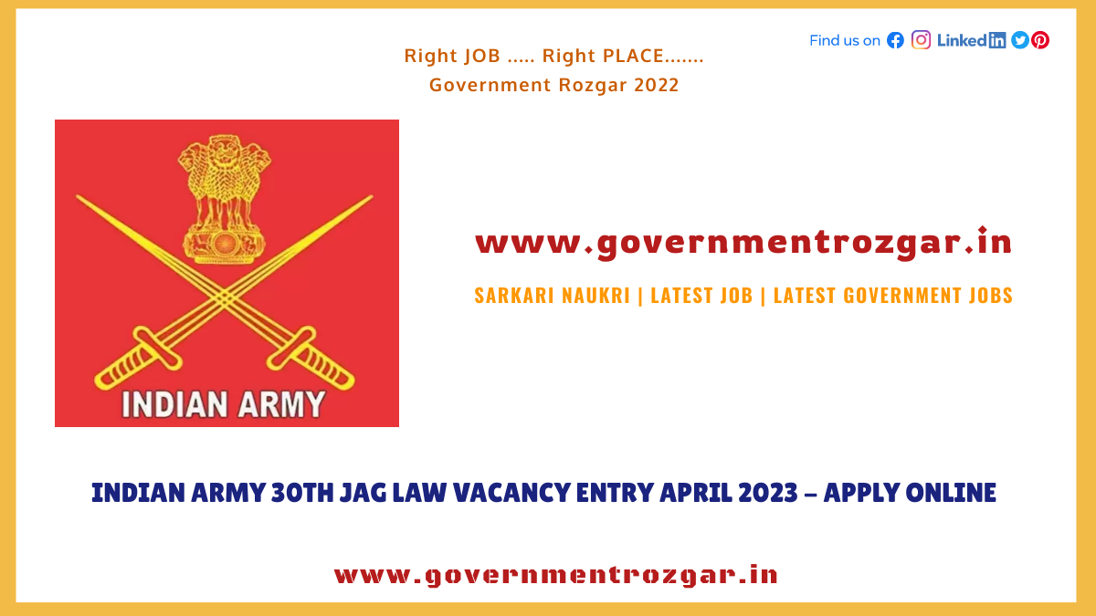 Law Vacancy Out In Indian Army 2023 Best Law Vacancy In Army Legal Jobs Law Jobs Jag