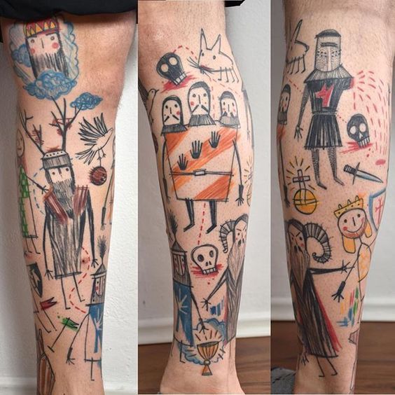 Leg Tattoos Designs Badass Leg Tattoos For Men And Women