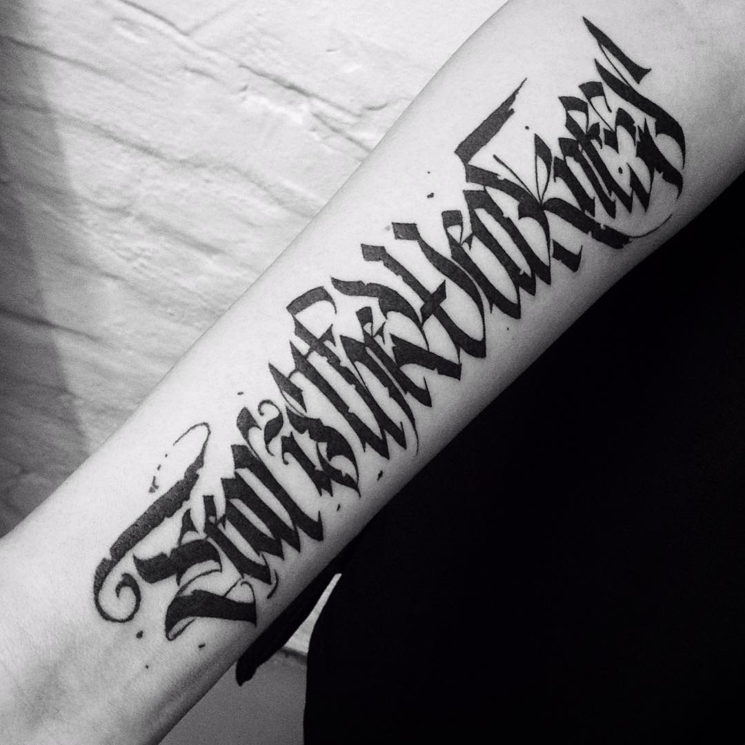 Lettering Archives Tattoo Styles And Meaningstattoo Styles And