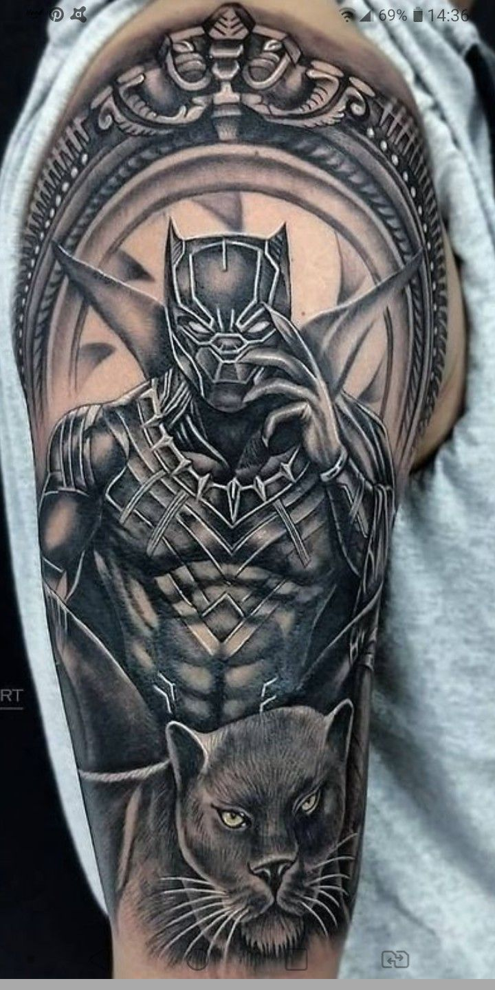 Like Music And Clothes Superhero Tattoos For Men Change With Time But Some Of Them Have Been