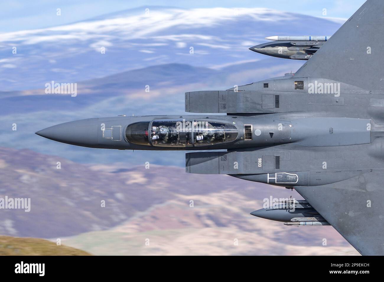 Mach Loop F 15 Stock Photo Alamy