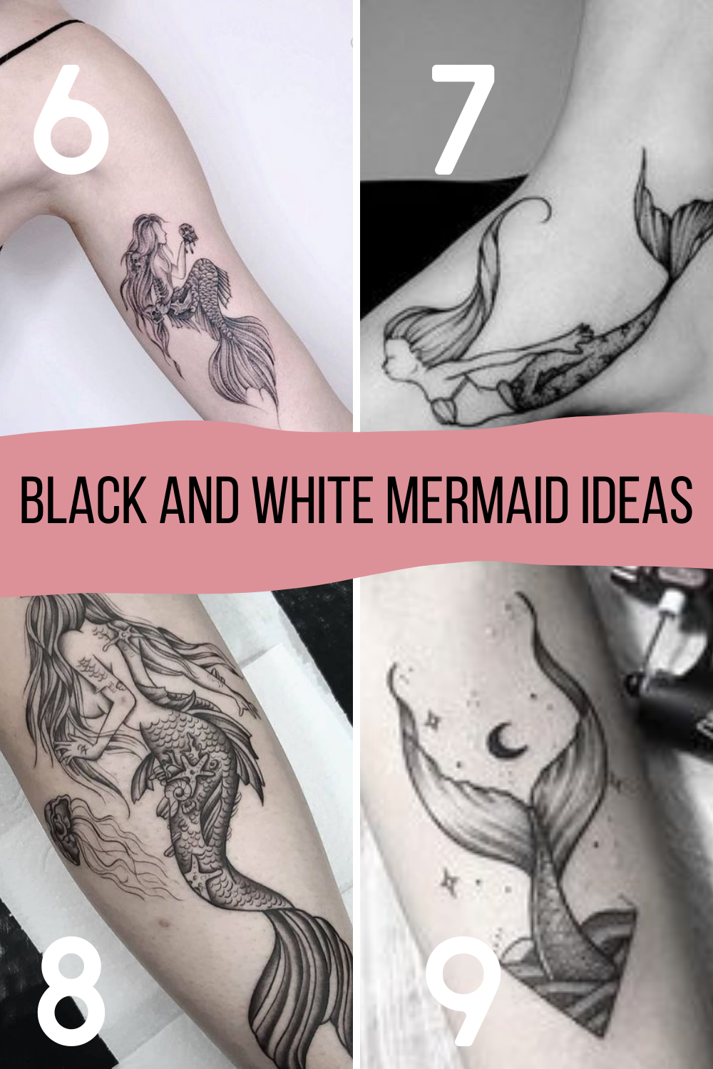 Magical Mermaid Tattoo Ideas 41 Ideas Tattoo Glee