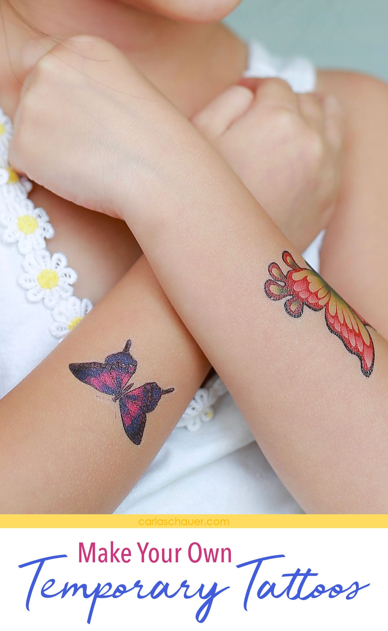 Make Your Own Temporary Tattoos Diy Temporary Tattoos Temporary