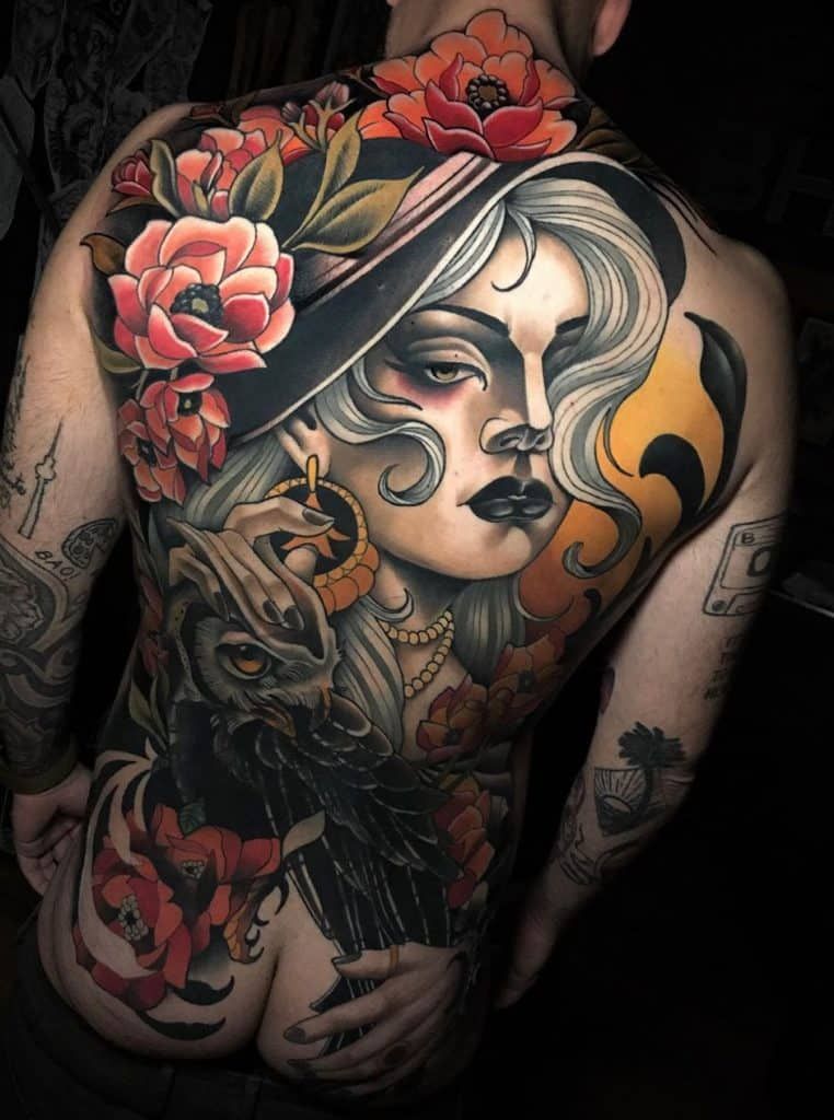 Mastering The Art Of Neo Traditional Tattoo Black And Grey A Timeless Blend Of Classic And