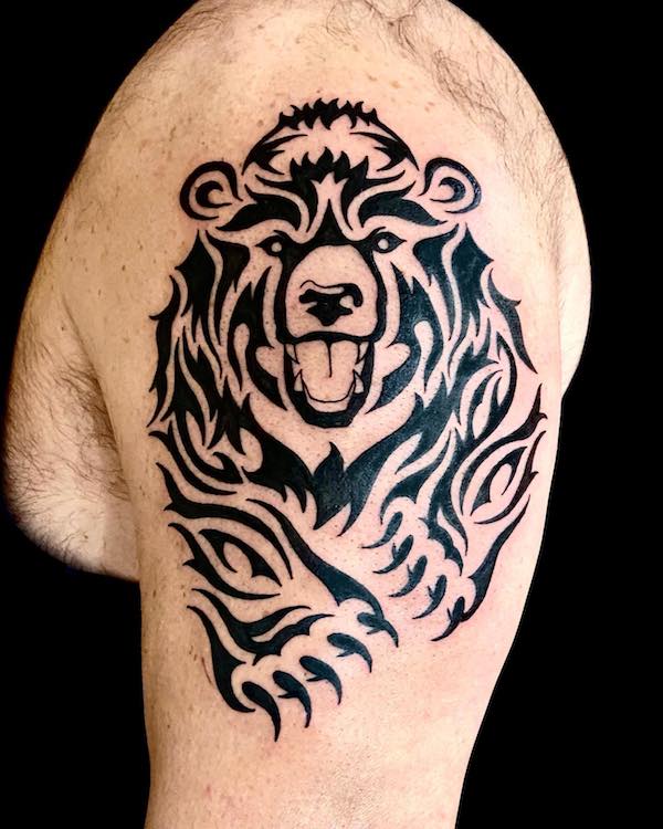 Meaning Behind Bear Tattoos And Bear Tattoo Ideas Youtube