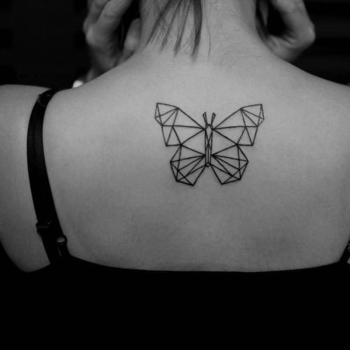 Minimalist Butterfly Tattoo On The Right Inner Forearm