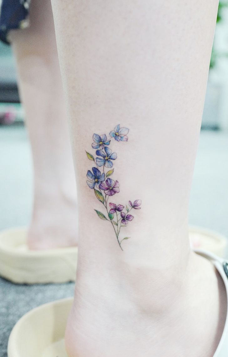 Minimalist Flower Tattoos According To Your Personality Geometric