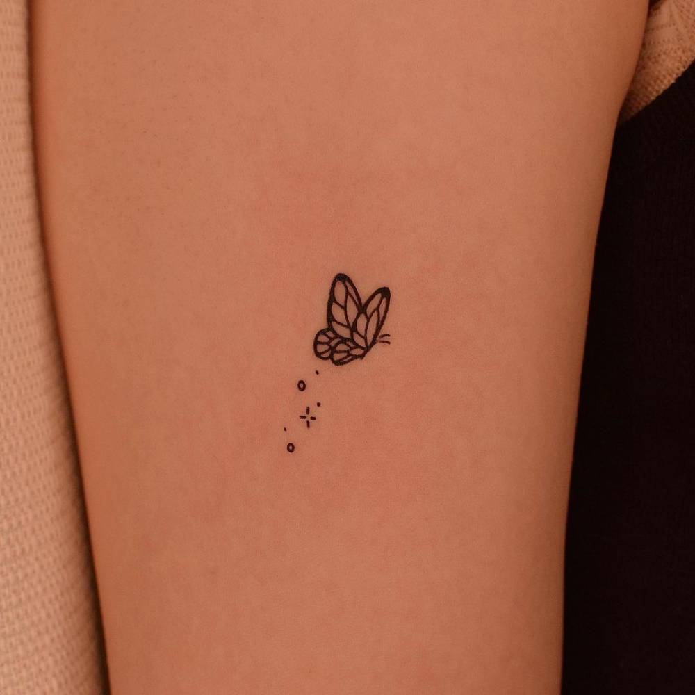 Minimalist Tattoo Butterfly Best Design Idea