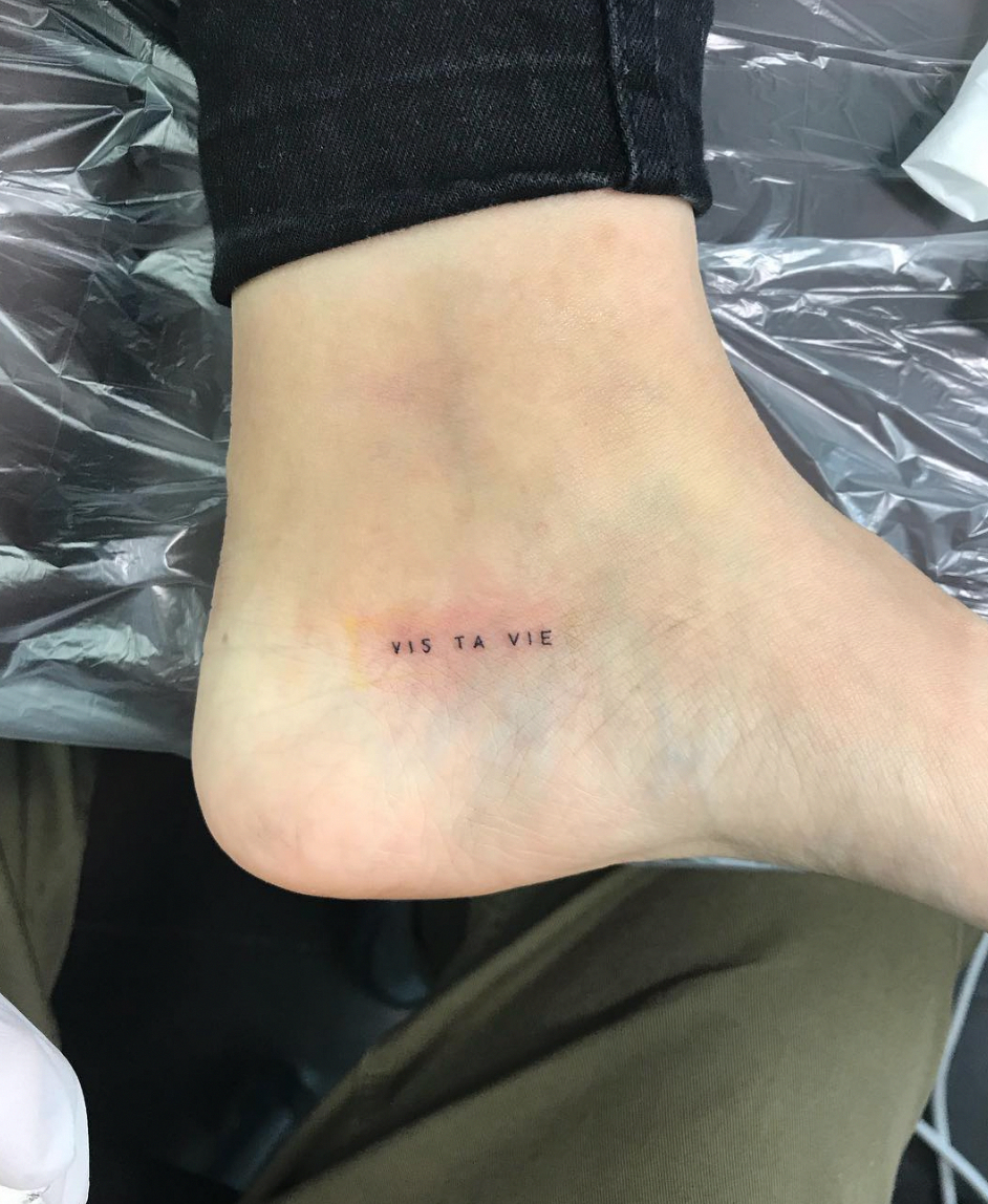 Minimalist Tattoo With Meaning