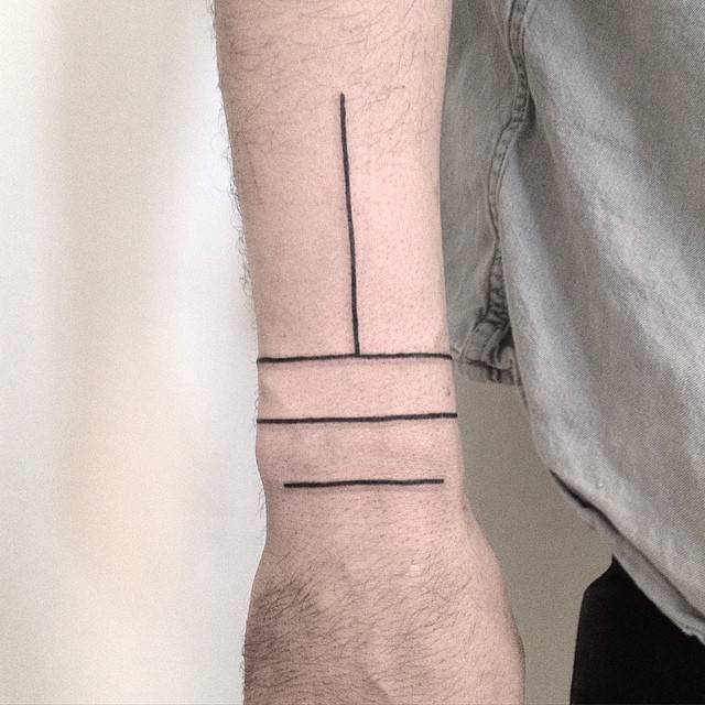 Minimalist Tattoo Wrist