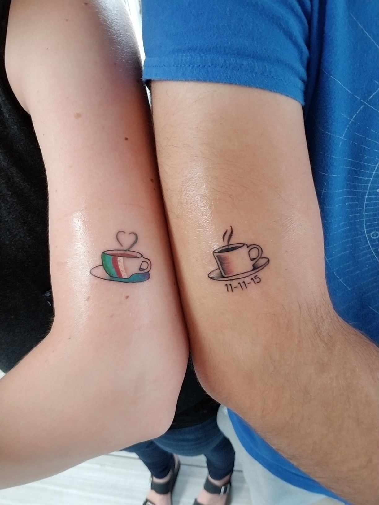 Minimalist Teacup Flower Tattoo Coffee Tattoos Tattoo Cafe Tea Tattoo