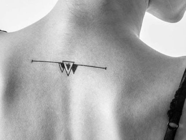 Minimalist Tribal Tattoo Designs Featuring Lines Swirls