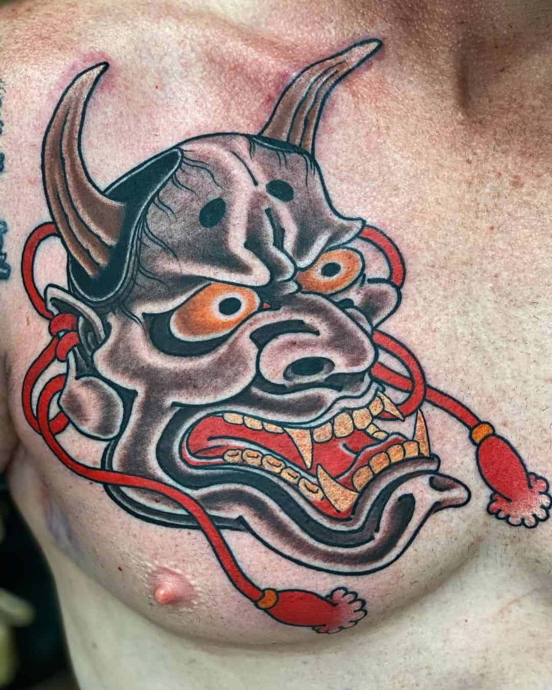 Mister Tattoos Japanese Hannya Mask Tattoo Designs