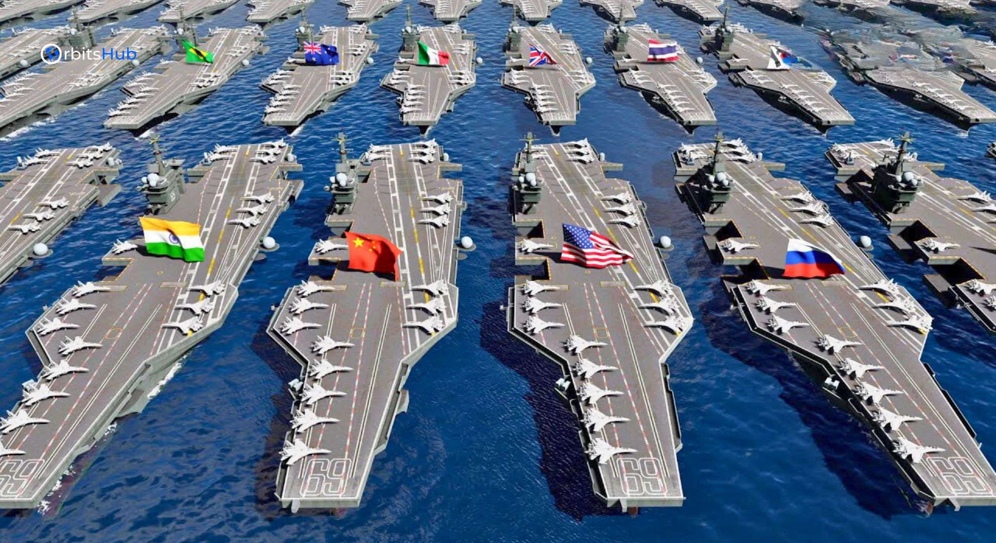 Most Powerful Aircraft Carriers By Country Usa Usmilitary Frenchnavy