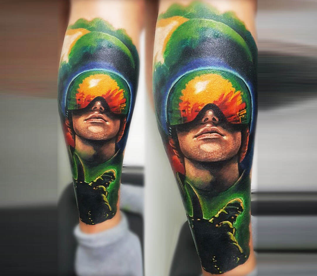 Mountain Snowboarder Tattoo Tattoodo