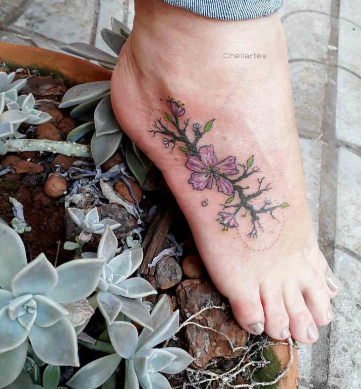 My New Lotus Foot Tattoo Foot Tattoos Flower Tattoo Foot Foot Tattoo