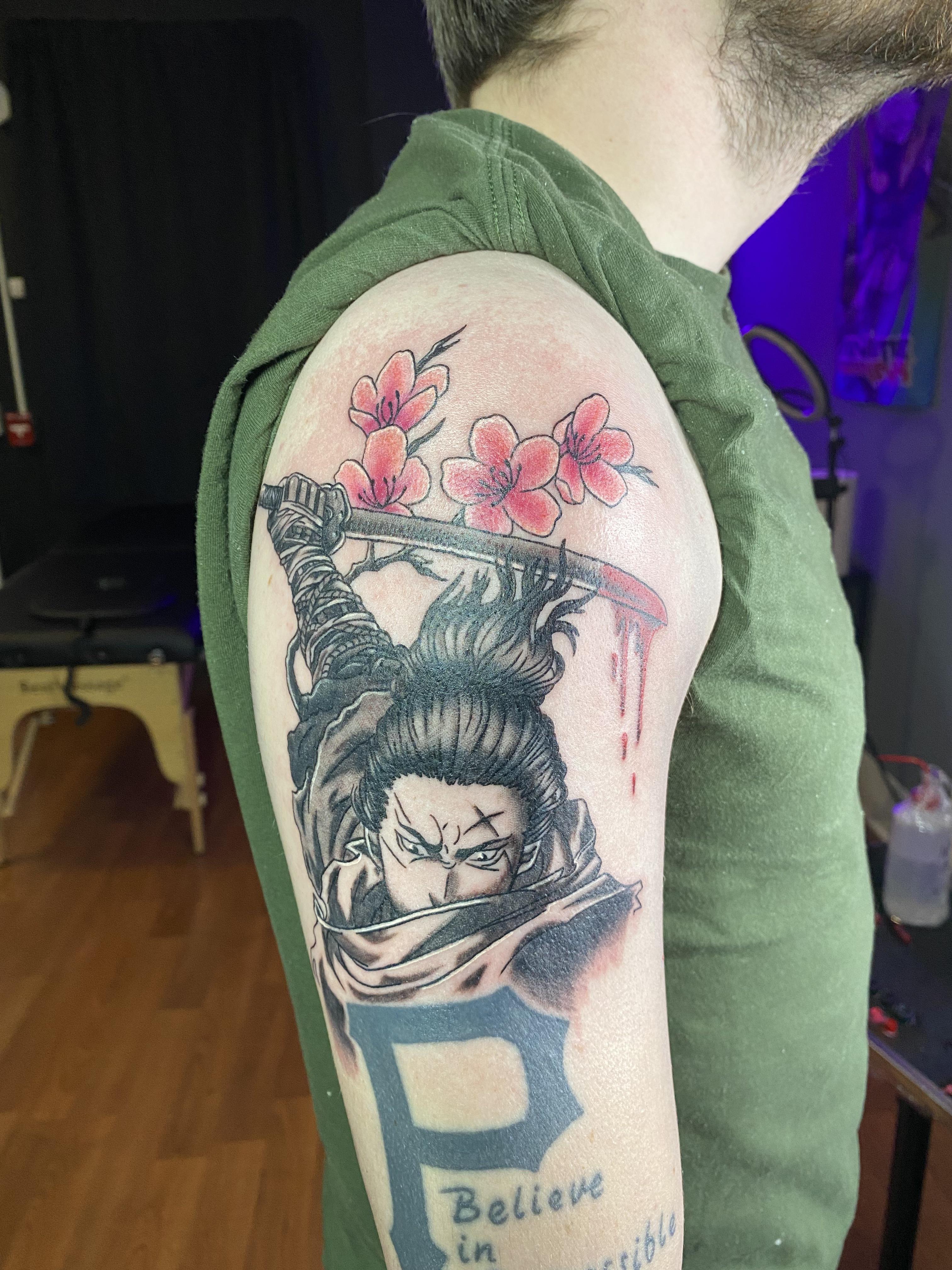 My New Sekiro Tattoo Dark Hallows Tattoo Pa R Gaming