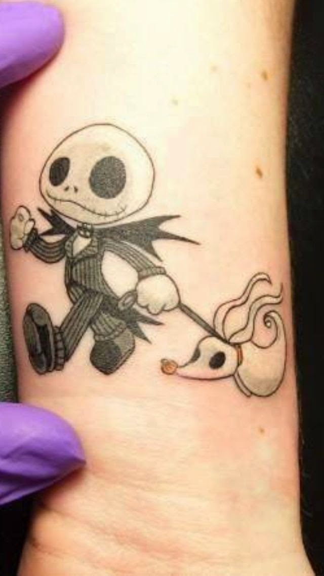 Nightmare Before Christmas Tattoo Ideas And Inspiration Popsugar Beauty