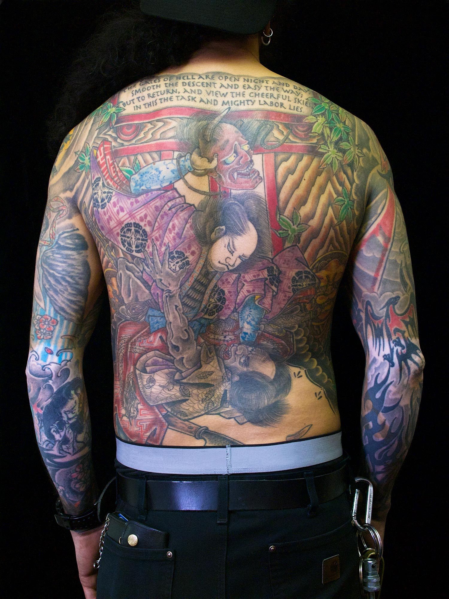 Nun Back Piece Back Tattoos For Guys Back Tattoo Back Piece Tattoo