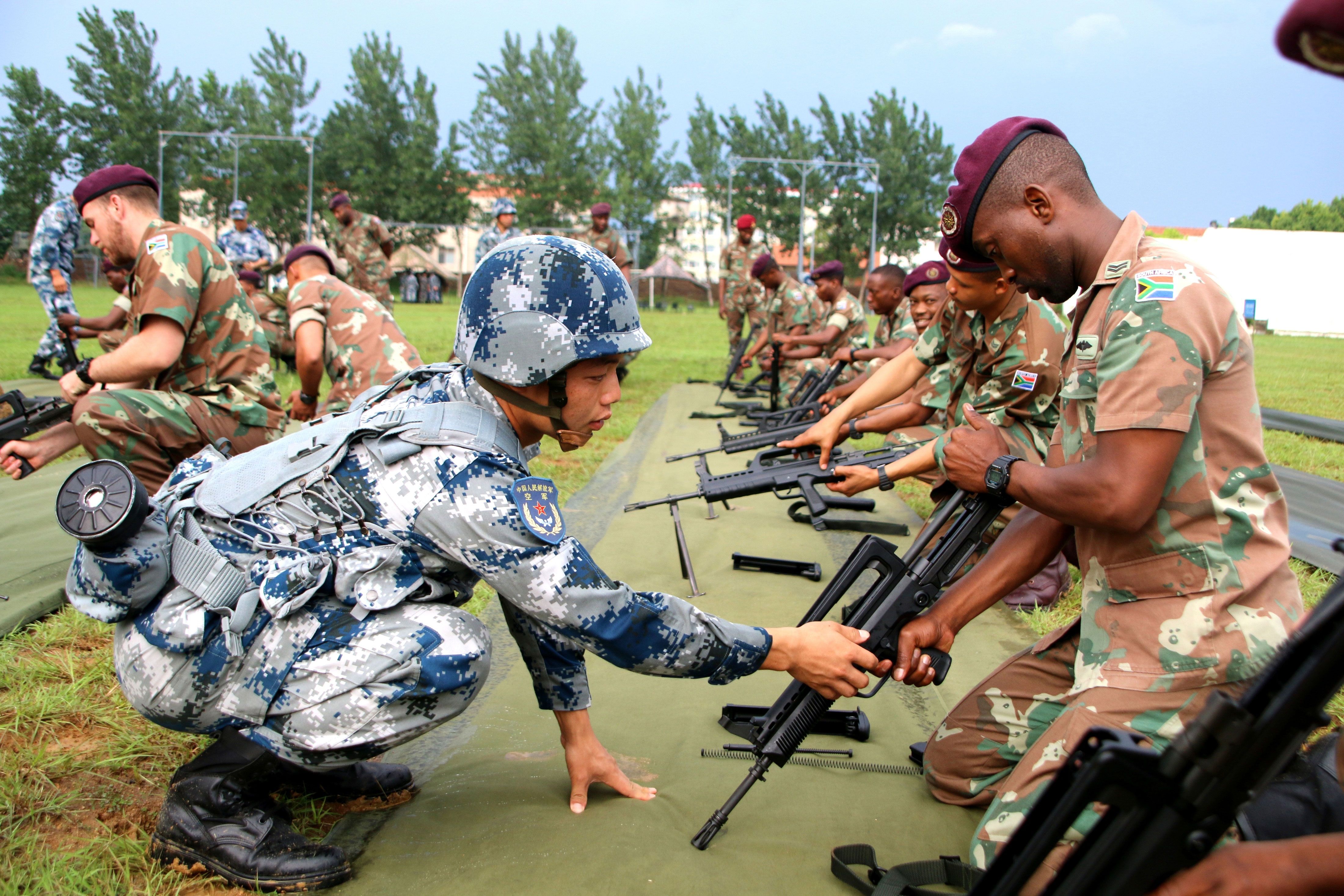 Operators From 5 Special Forces Regiment South Africa Deployed In The