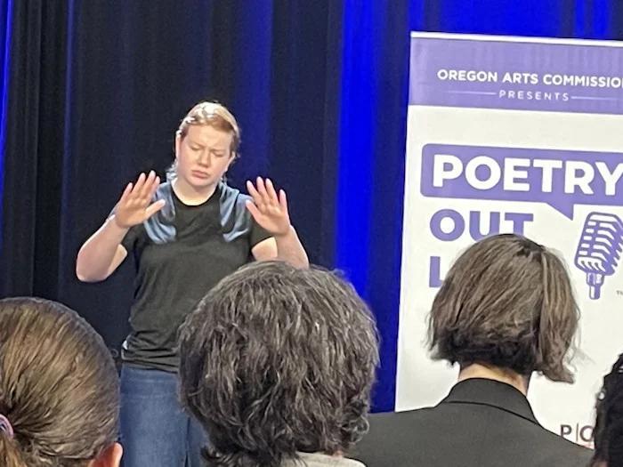 Oregon School For The Deaf Student From Bend Wins State Poetry Out