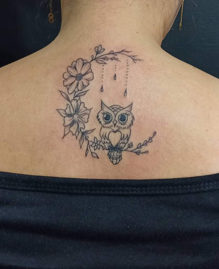 Owl Tattoo Small