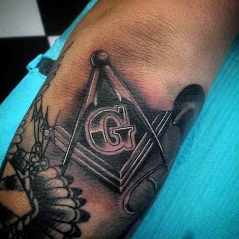 Past Master Masonic Tattoos Designs