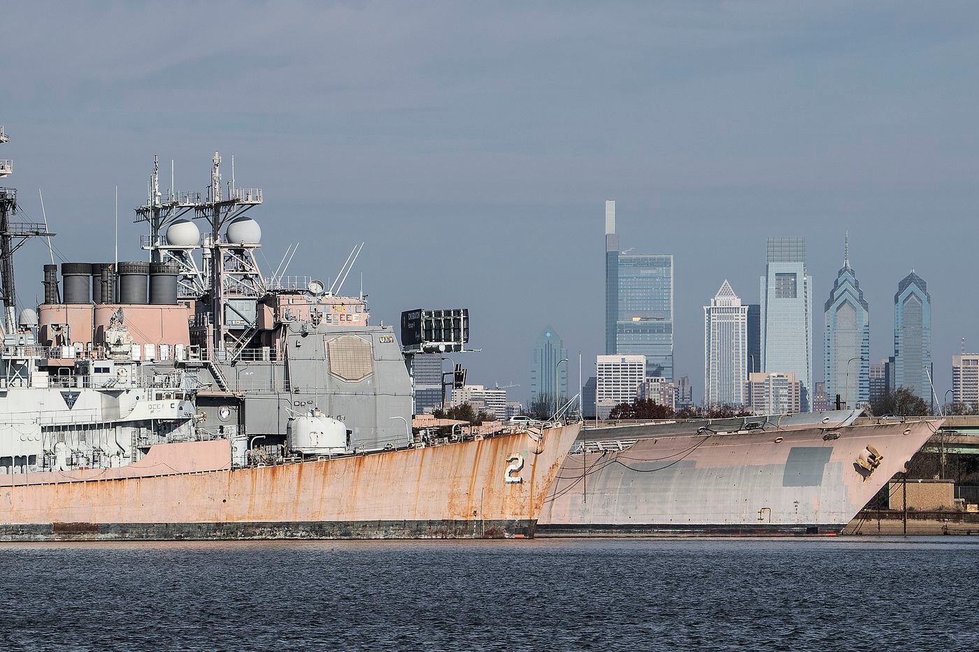 Philadelphia Navy Yard The Mothball Fleet Rjsfoto Flickr