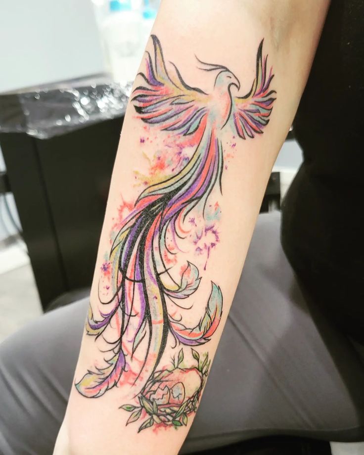 10 Stunning Phoenix Tattoo Designs for Your Arms