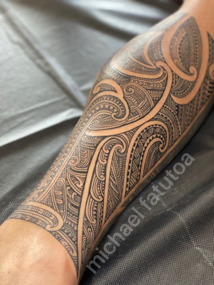 Pikorua Inspired Designed And Tattooed By Michael Fatutoa Samoantattoos Maori Maoritatt