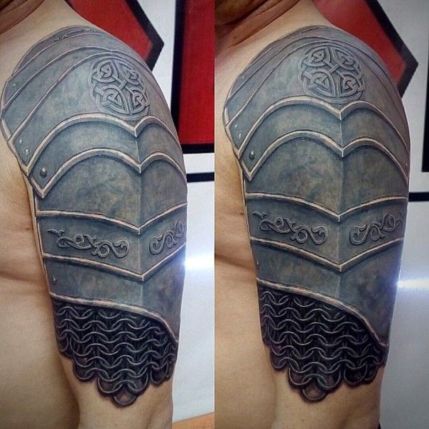 Pin By Khurram Taruc On D Vme Shoulder Armor Tattoo Armour Tattoo