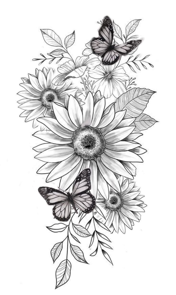 Pin By Mark On Texas Made Tattoos Sunflower Tattoo Sleeve Floral Tattoo Sleeve Cute Tattoos