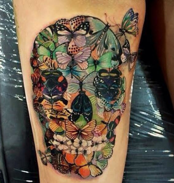 Pin By Zach Wood On Neo Tattoos Sugar Skull Tattoos Skull Sleeve