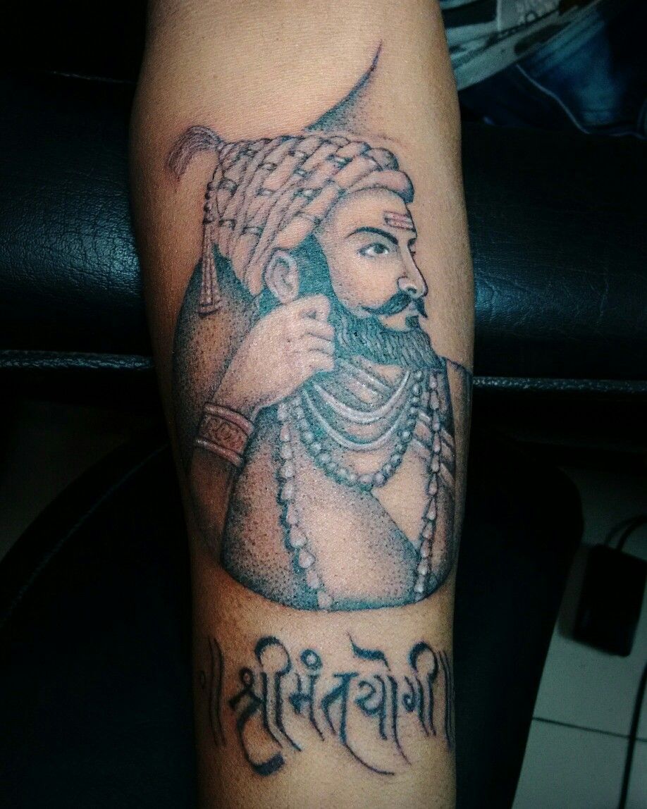 Pin On Shivaji Maharaj Tattoo