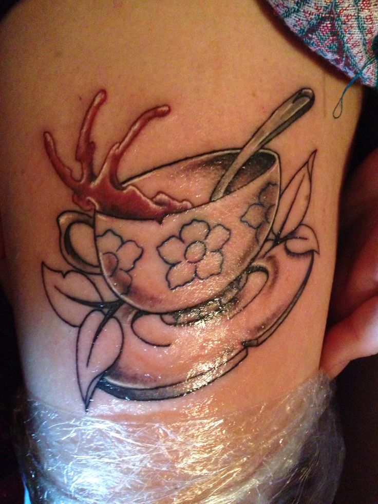 Pin On Tea Cup Tattoo