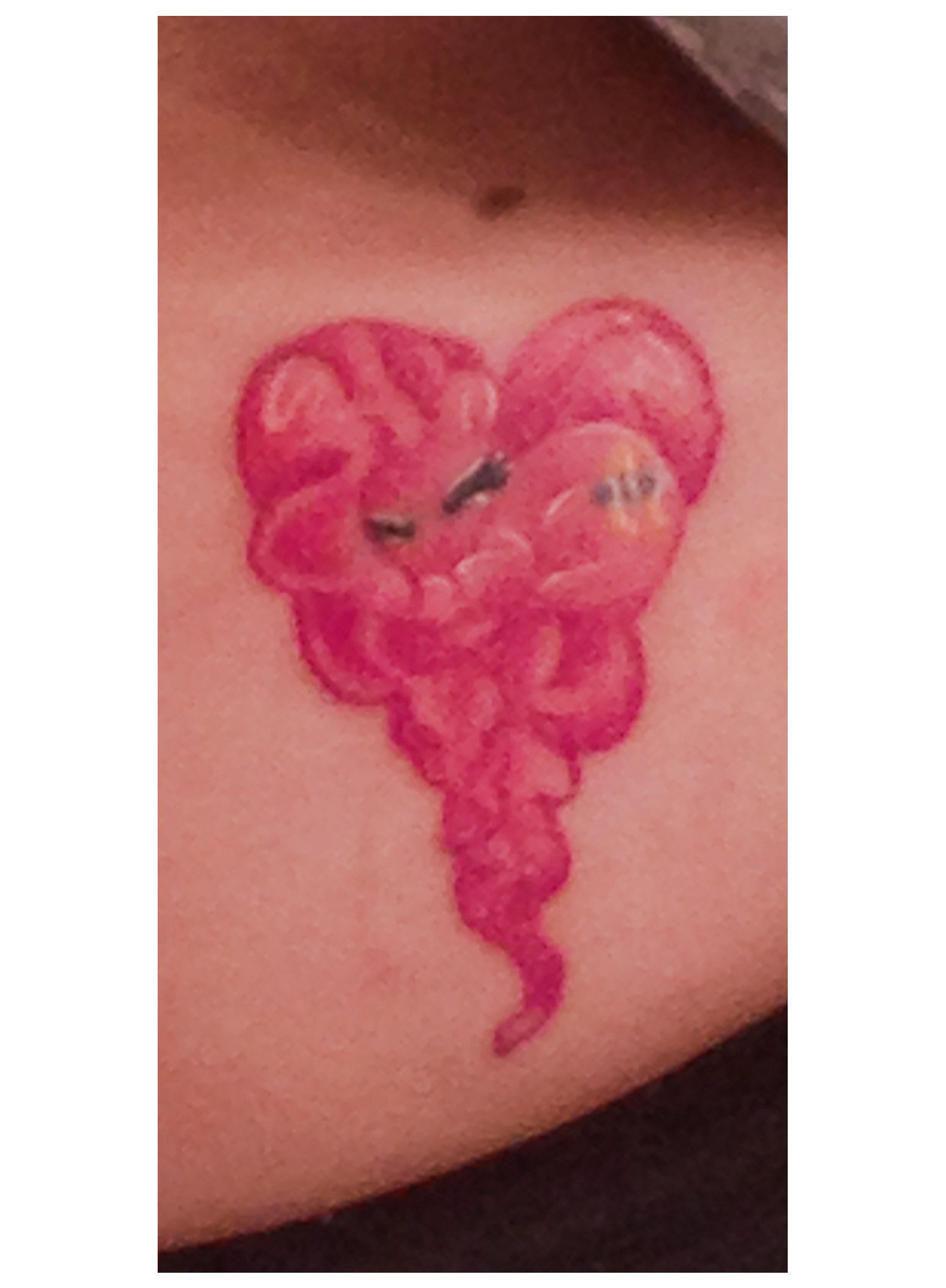 Pinkie Pie Tattoo I Always Want To Keep It As A Reminder To Always Look On The Bright Side