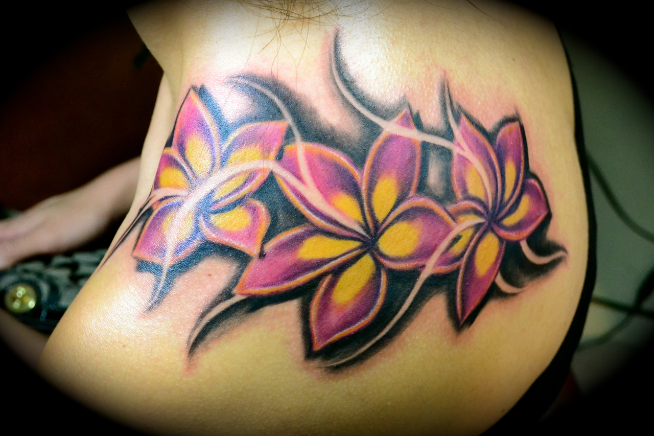 Plumeria Tattoo Plumeria Tattoo Pretty Tattoos Finger Tattoos