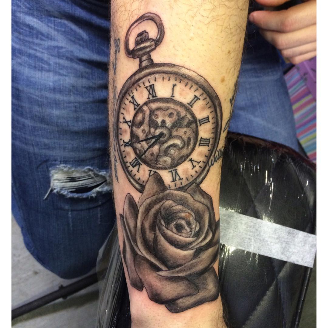 Pocket Watch Tattoos Designs Ideas And Meaning Tattoos For You