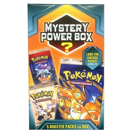 Pokemon Mystery Power Box 5 Trading Cards Walmart Canada