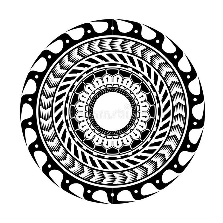 Polynesian Circle Tattoo Circle Tattoo Design Circle Tattoo Circle Tattoos